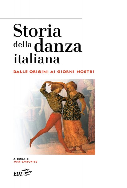 Copertina di Storia della danza italiana