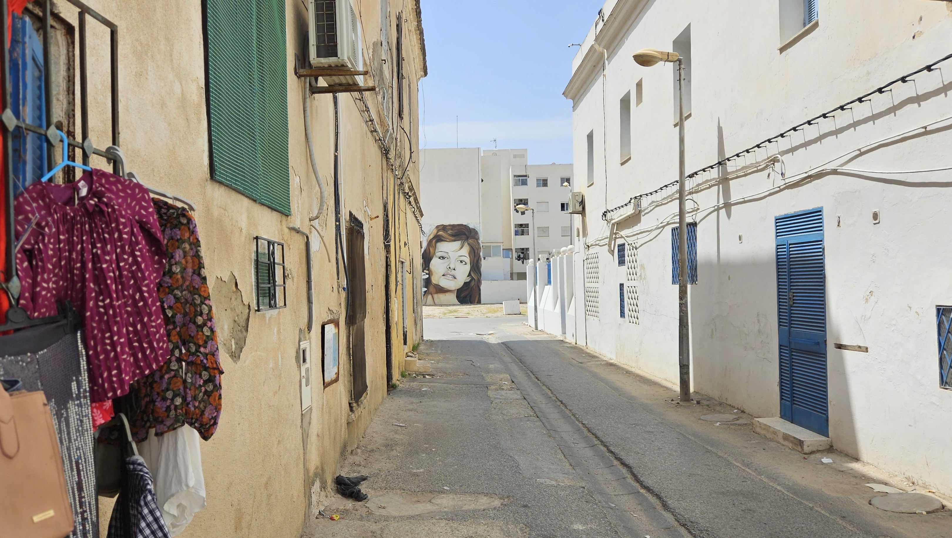 Una strada della Piccola Sicilia, il quartiere della Goletta dove vivevano gli immigrati siciliani.
