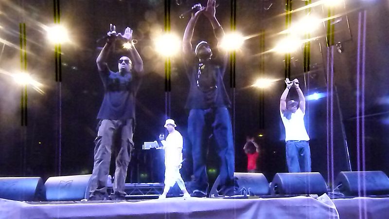 Wu-Tang Clan live al Budapest Park, 2015