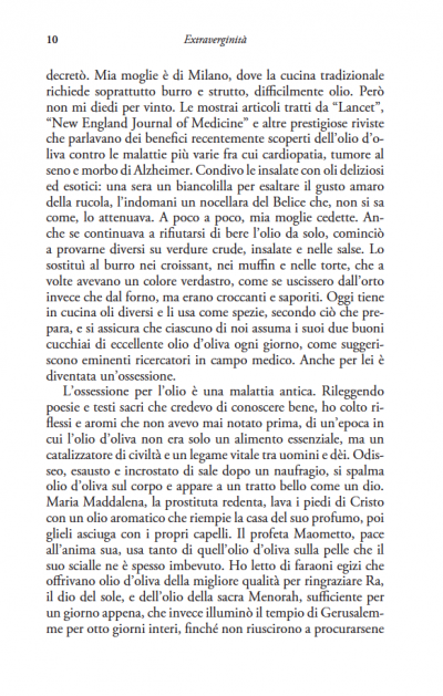 Lettura: la magnifica ossessione dell'olio