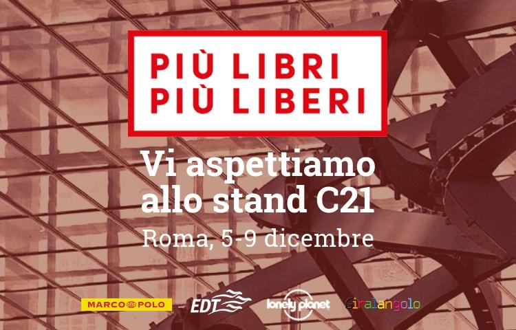 più libri più liberi roma fiera stand edt c23 incontro turismo