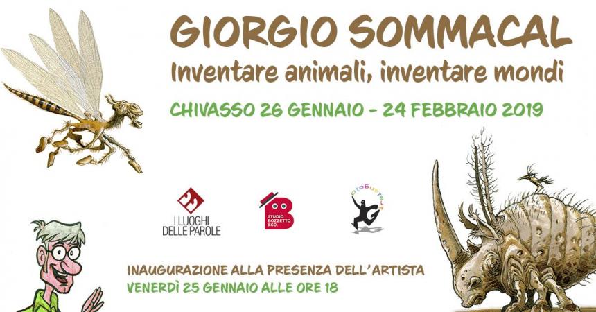 giorgio sommacal bestiacce univerzoo chivasso i luoghi delle parole mostra museo clizia