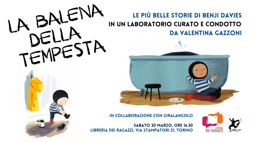 la balena della tempesta benji davies valentina gazzoni libreria dei ragazzi torino
