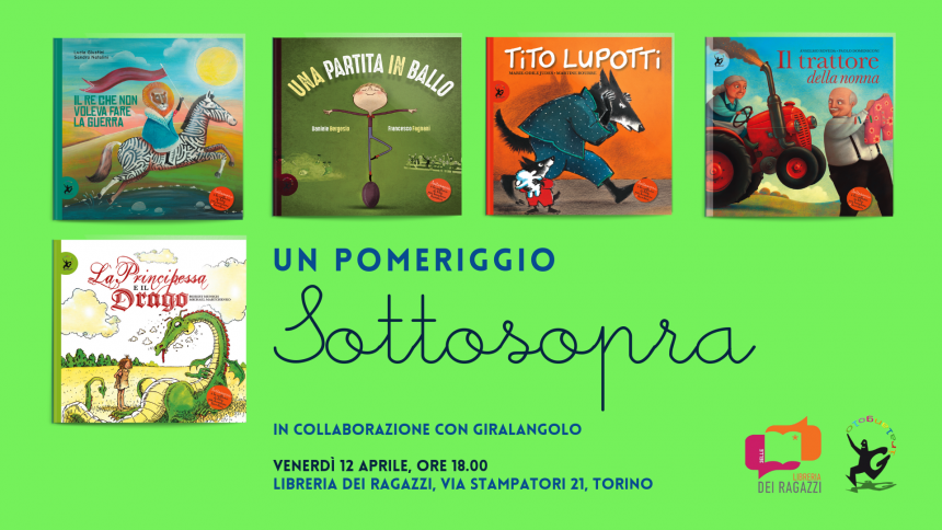 letture sottosopra libreria dei ragazzi torino 12 aprile