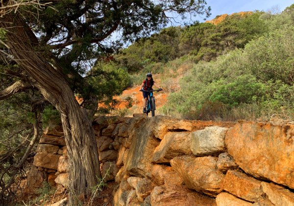 Mountain biking