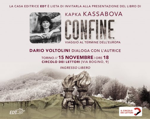 kapka kassabova confine presentazione circolo dei lettori torino eventi