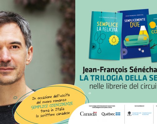 jean françois senechal sénéchal in italia tour semplice la felicità semplicemente due semplici coincidenze milano imola firenze roma latina altamura lecce