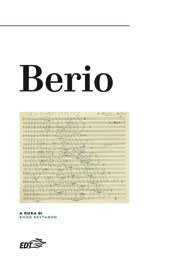 Copertina di Berio Copertina di Berio