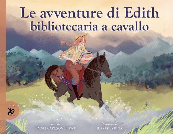 Copertina di Le avventure di Edith, bibliotecaria a cavallo Copertina di Le avventure di Edith, bibliotecaria a cavallo