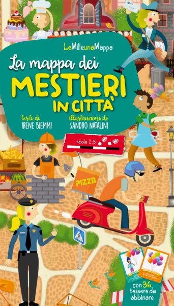Copertina di La mappa dei mestieri in città Copertina di La mappa dei mestieri in città