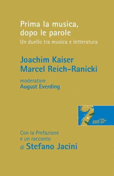 Copertina di Prima la musica, dopo le parole Copertina di Prima la musica, dopo le parole