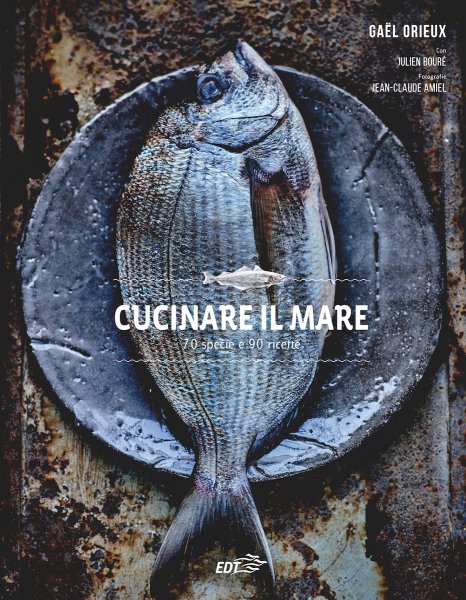 Copertina di Cucinare il mare Copertina di Cucinare il mare