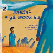 Copertina di Anatuf e gli uomini blu Copertina di Anatuf e gli uomini blu