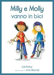 Copertina di Milly e Molly vanno in bici Copertina di Milly e Molly vanno in bici