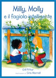Copertina di Milly, Molly e il fagiolo intelligente Copertina di Milly, Molly e il fagiolo intelligente
