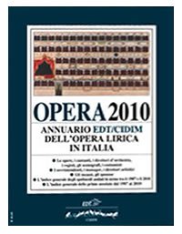 Copertina di Opera 2010