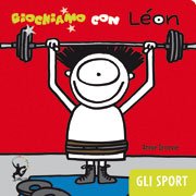 Copertina di Giochiamo con Léon. Gli sport Copertina di Giochiamo con Léon. Gli sport