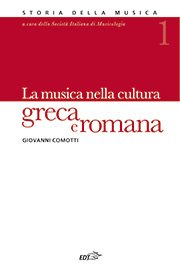 Copertina di 01. La musica nella cultura greca e romana Copertina di 01. La musica nella cultura greca e romana