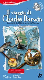 Copertina di Il viaggio di Charles Darwin dall&#039;Inghilterra all&#039;Australia