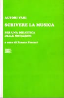 Copertina di Scrivere la musica Copertina di Scrivere la musica