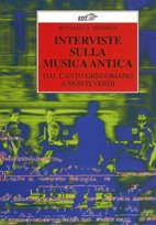 Copertina di Interviste sulla musica antica Copertina di Interviste sulla musica antica