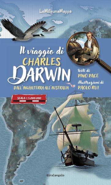 Copertina di Il viaggio di Charles Darwin dall&#039;Inghilterra