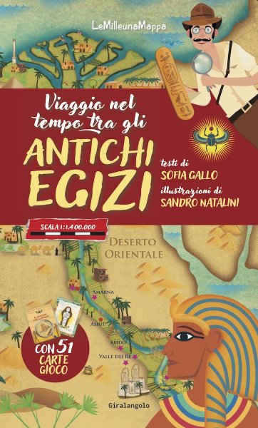 Copertina di Viaggio nel tempo degli antichi Egizi
