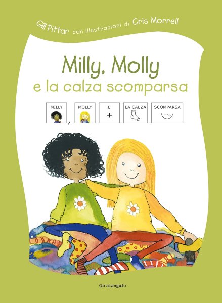 Copertina di Milly, Molly e la calza scomparsa in simboli