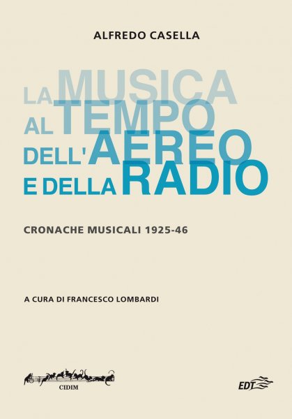 Copertina di La musica al tempo dell'aereo e della radio Copertina di La musica al tempo dell'aereo e della radio