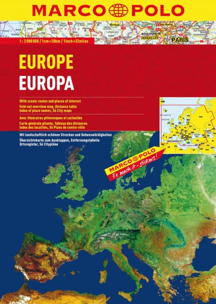 Copertina di Atlante Europa Copertina di Atlante Europa