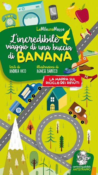 Copertina di L'incredibile viaggio di una buccia di banana Copertina di L'incredibile viaggio di una buccia di banana