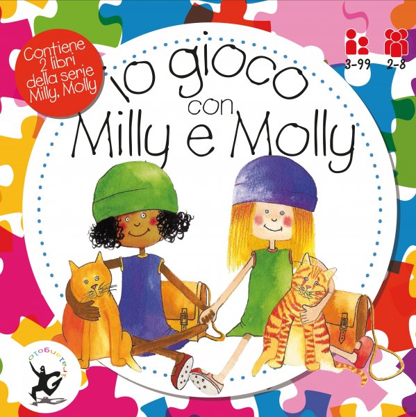 Copertina di Io gioco con Milly e Molly Copertina di Io gioco con Milly e Molly