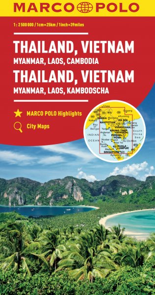 Copertina di Thailandia, Vietnam, Laos, Cambogia