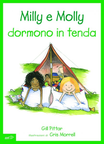 Copertina di Milly e Molly dormono in tenda Copertina di Milly e Molly dormono in tenda