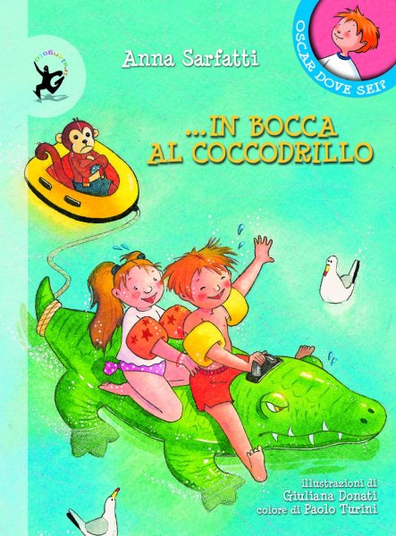 Copertina di Oscar dove sei ... in bocca al coccodrillo Copertina di Oscar dove sei ... in bocca al coccodrillo