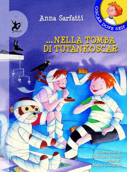 Copertina di Oscar dove sei ... nella tomba di Tutankoscar Copertina di Oscar dove sei ... nella tomba di Tutankoscar