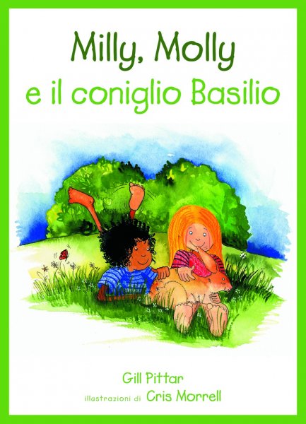 Copertina di Milly, Molly e il coniglio Basilio Copertina di Milly, Molly e il coniglio Basilio