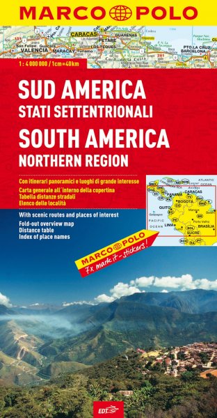 Copertina di Sud America stati settentrionali Copertina di Sud America stati settentrionali