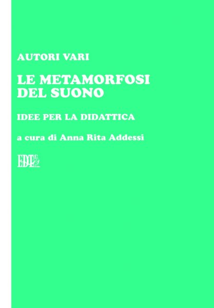 Copertina di Le metamorfosi del suono Copertina di Le metamorfosi del suono
