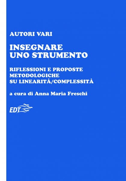 Copertina di Insegnare uno strumento Copertina di Insegnare uno strumento