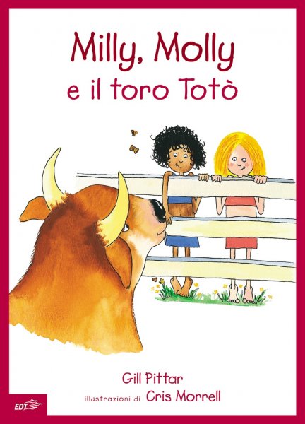 Copertina di Milly, Molly e il toro Totò Copertina di Milly, Molly e il toro Totò