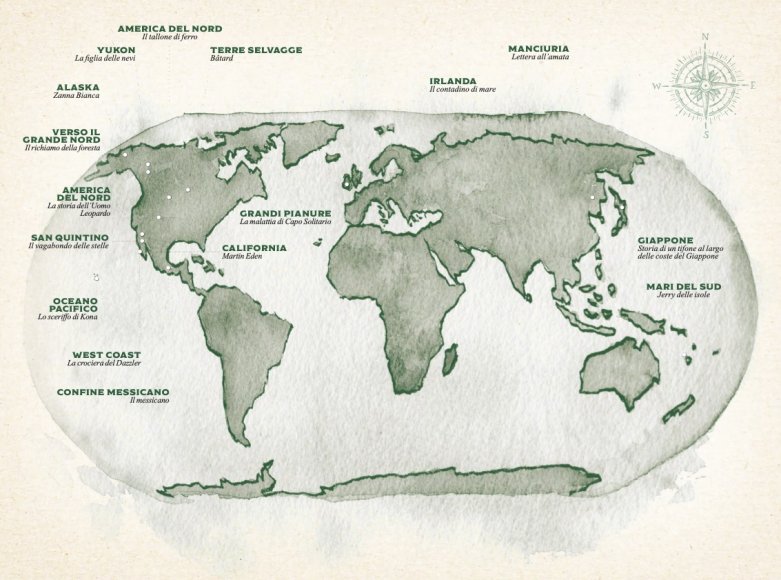 Atlante delle storie di Jack London 1