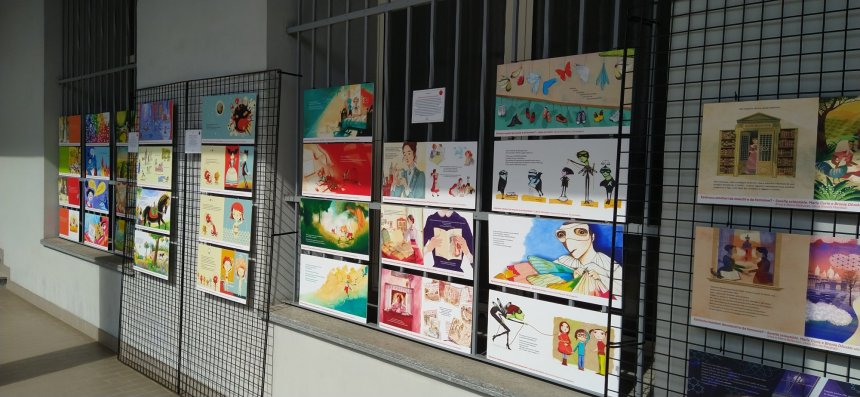 Alcune immagini della mostra dedicata a Sottosopra - Asti
