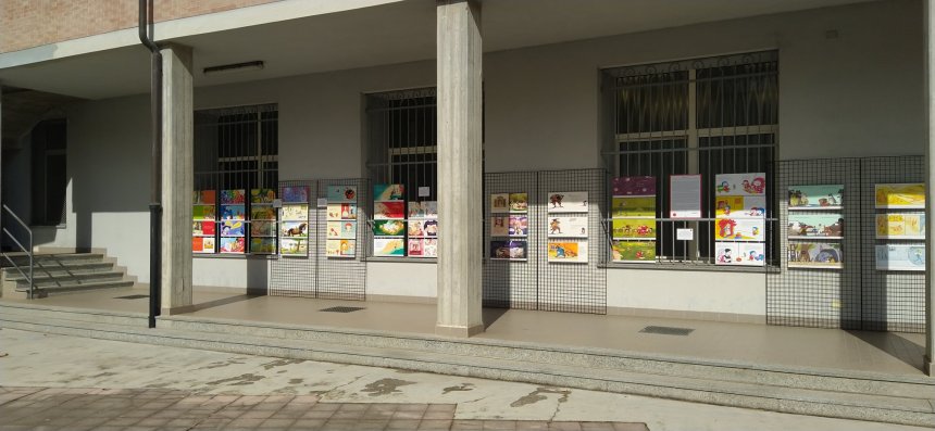 Alcune immagini della mostra dedicata a Sottosopra - Asti