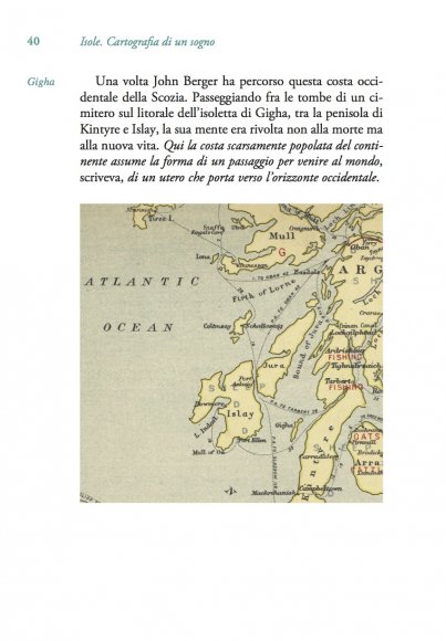 Gigha, Scozia, «un utero che porta verso l'orizzonte occidentale»