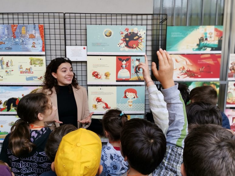 Alcune immagini della mostra dedicata a Sottosopra - Asti